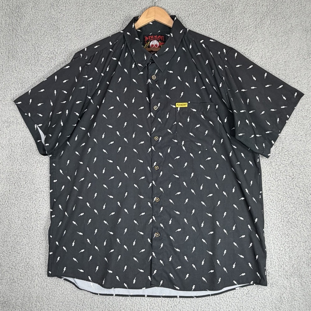 Dixxon Flannel Company The Bolt Party Shirt Men's XXL Short Sleeve Button-Up